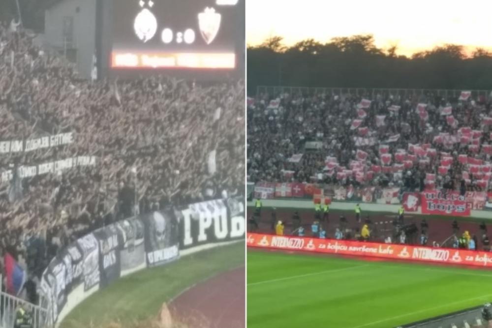 Grobari Provocirali Sa Tribine, Delije Uzvratile - Crvena Zvezda Info